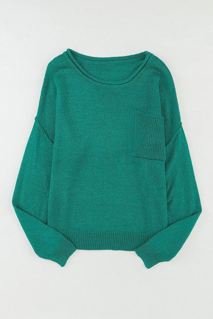 Fall 2024 New Arrival Pure Color Long Sleeves Sweater Female European and American Leisure Wind Thread Knitting Thermal Head Cover Tops Female - Kaiju Mafia
