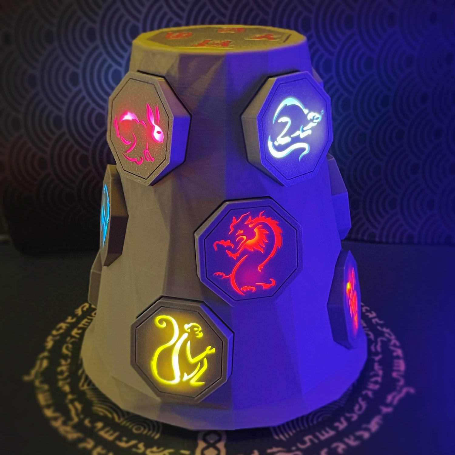 Zodiac Gift Box Luminous Model Decoration Anime