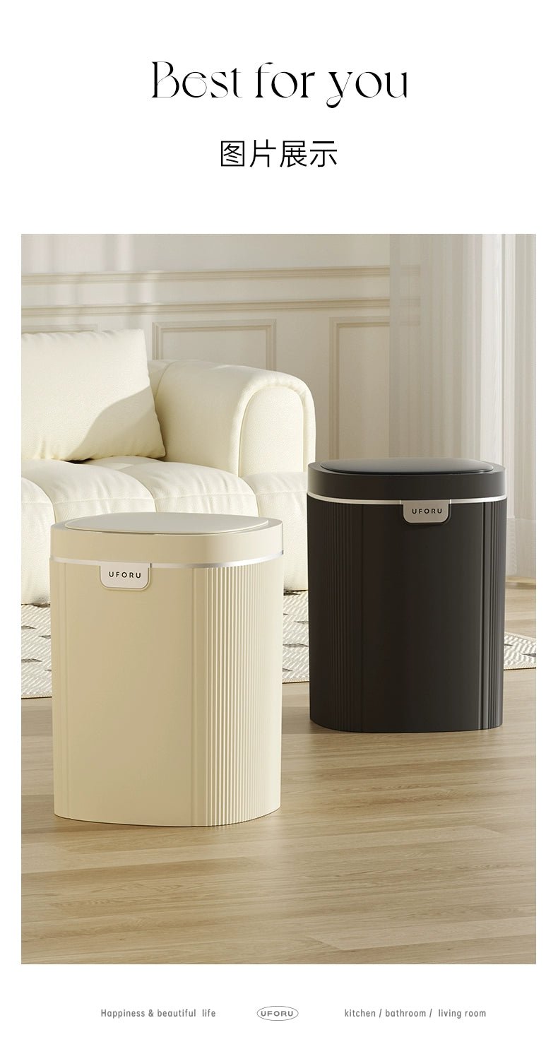 Accessible Luxury Smart Inductive Ashbin Household Living Room and Kitchen Toilet Electric 2023 New Large Capacity Automatic Y - Kaiju Mafia