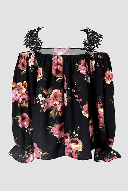 Autumn and Winter Printing Long Sleeves Fashion Pullover Tops Chiffon Shirt - Kaiju Mafia