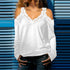 Fashion Sexy Thin Long Sleeves T-shirt Women&