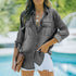2024 Spring & Fall New Arrival Washed Denim Jacket Women&
