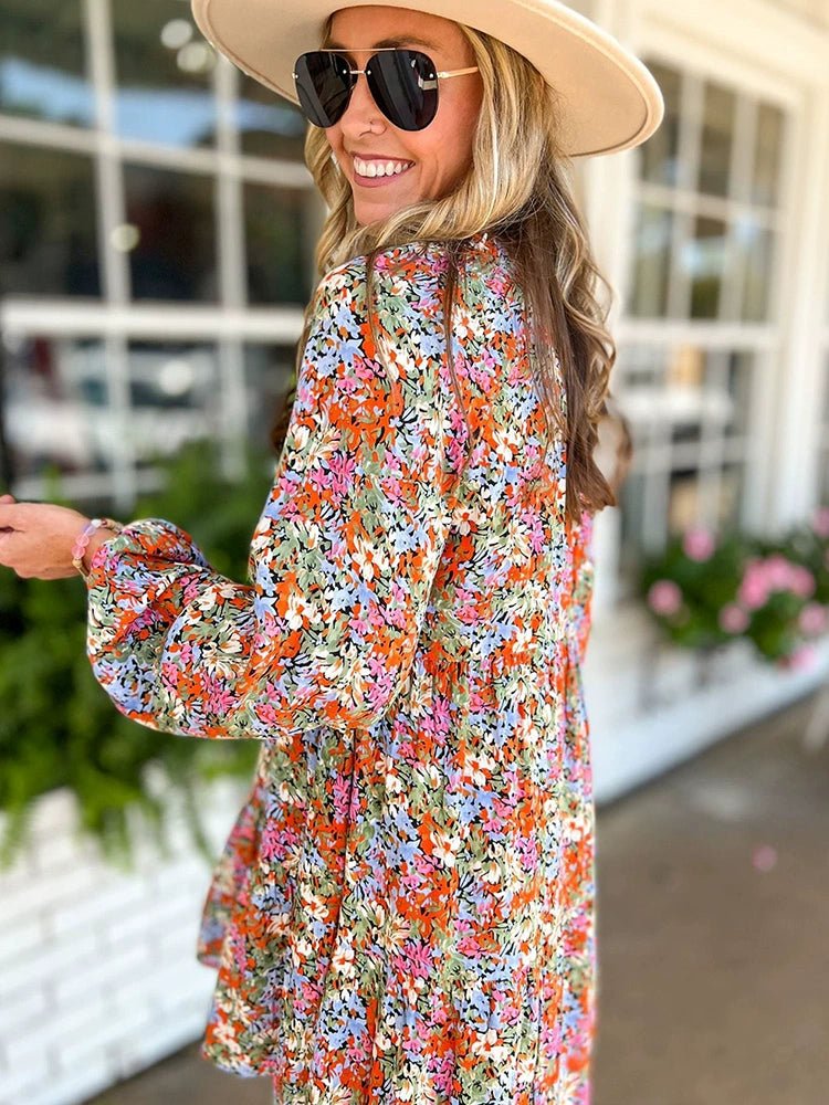 Chic and Cozy Doll Shirt Dress for Fall - Kaiju Mafia