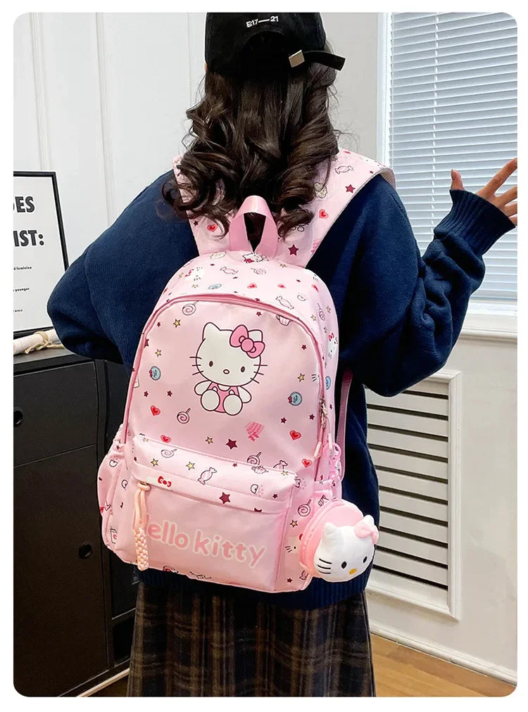 Sanrio Kuromi Hello Kitty Backpack