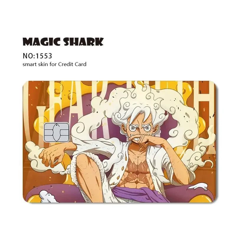 New Cool Anime Dragon Ball Naruto Credit Debit Metro Card Sticker Skin Film Front Side Small Chip Large Chip - Kaiju Mafia