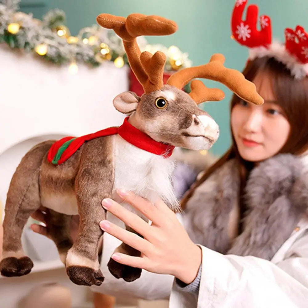 Cute Christmas Reindeer Plush