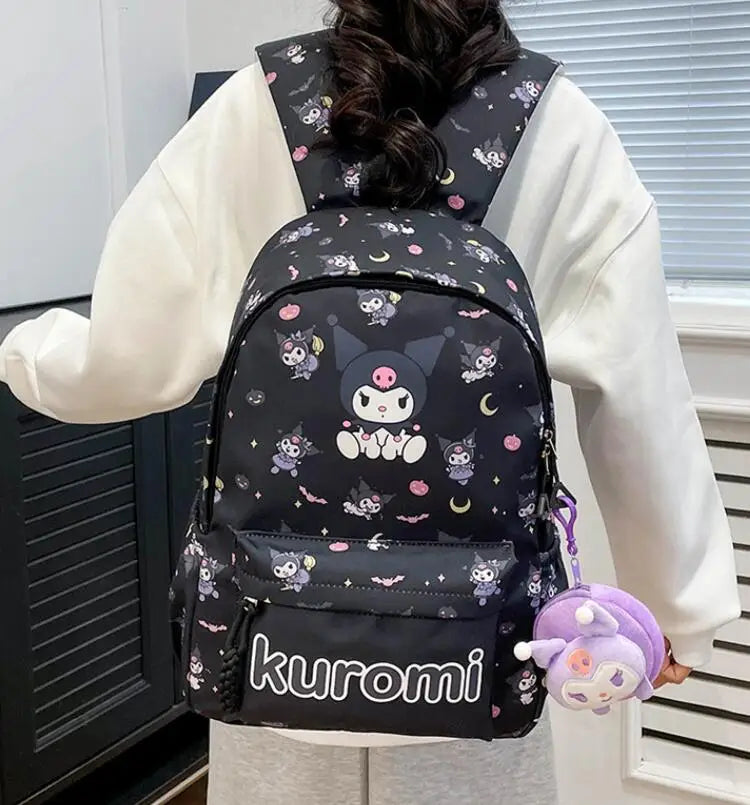 Kuromi Fashion Backpack Girls