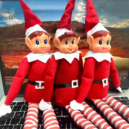 Naughty Christmas Elf Plush