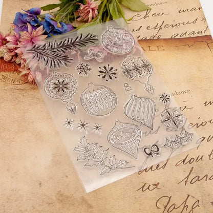 Christmas Clear Stamps Set