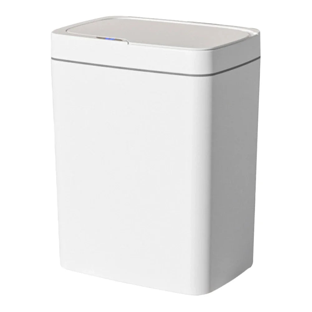 15/18L Smart Sensor Trash Can Waterproof Intelligent Touchless Trash Can Quiet Auto Motion Sensor Rubbish for Kitchen Bathroom