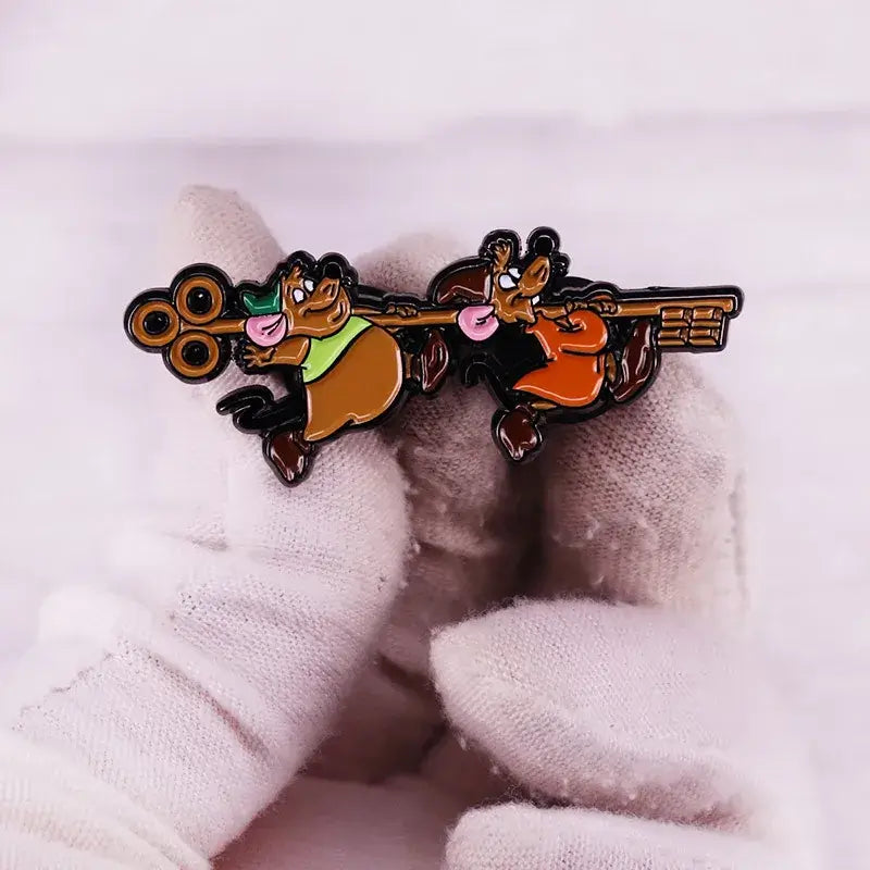 Mickey Minnie Cartoon Pins