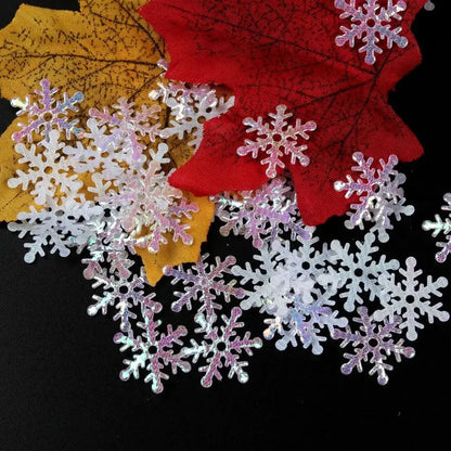 Glitter Christmas Snowflakes Confetti