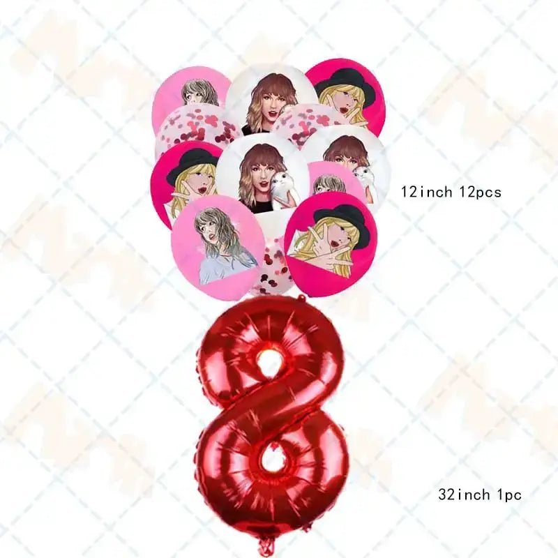 Taylor Birthday Party Supplies - Kaiju Mafia