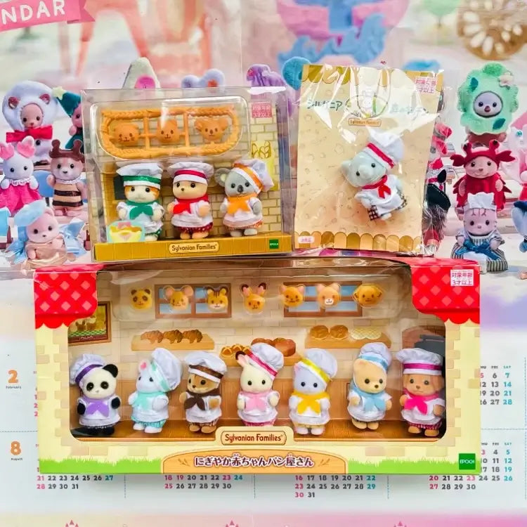 Sylvanian Baby Anime Figures