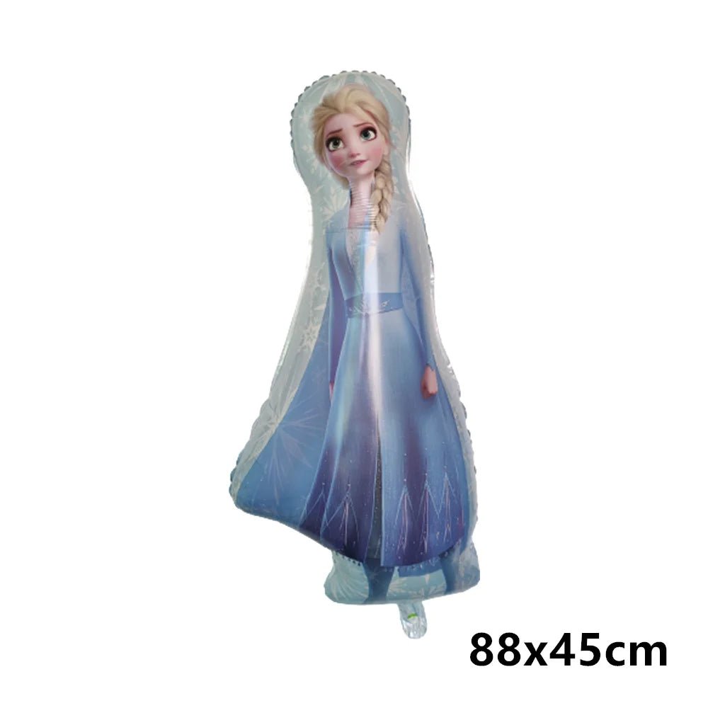 Great Cinderella Snow White Bell Elsa Princess Foil Balloons Baby Shower Girl Birthday Party Decorations Kids Helium Balls Toys - Kaiju Mafia