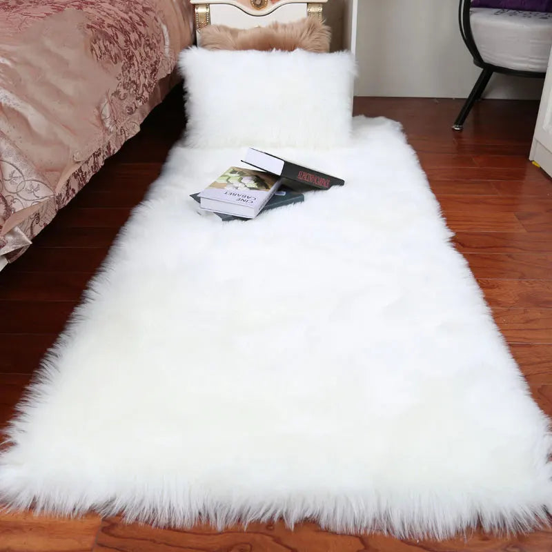 Soft Plush Rugs for Bedrooms 90x180cm 35x70inch