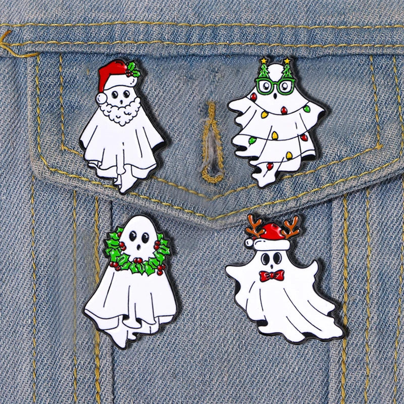 Cute Christmas Enamel Pins