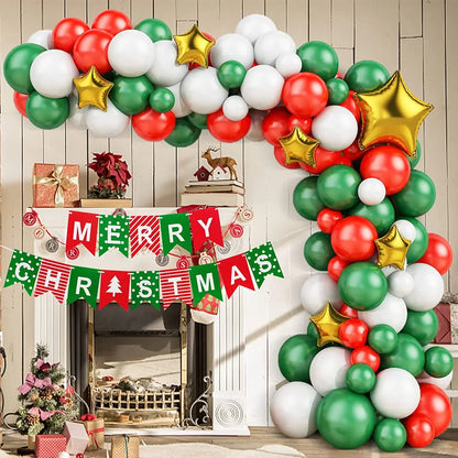 Christmas Balloon Garland Arch - Kaiju Mafia