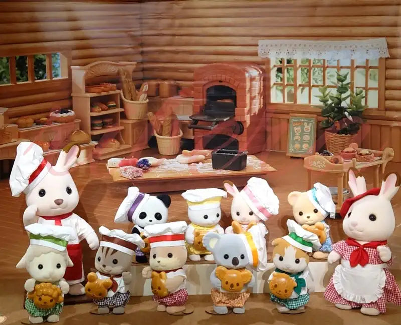 Sylvanian Baby Anime Figures