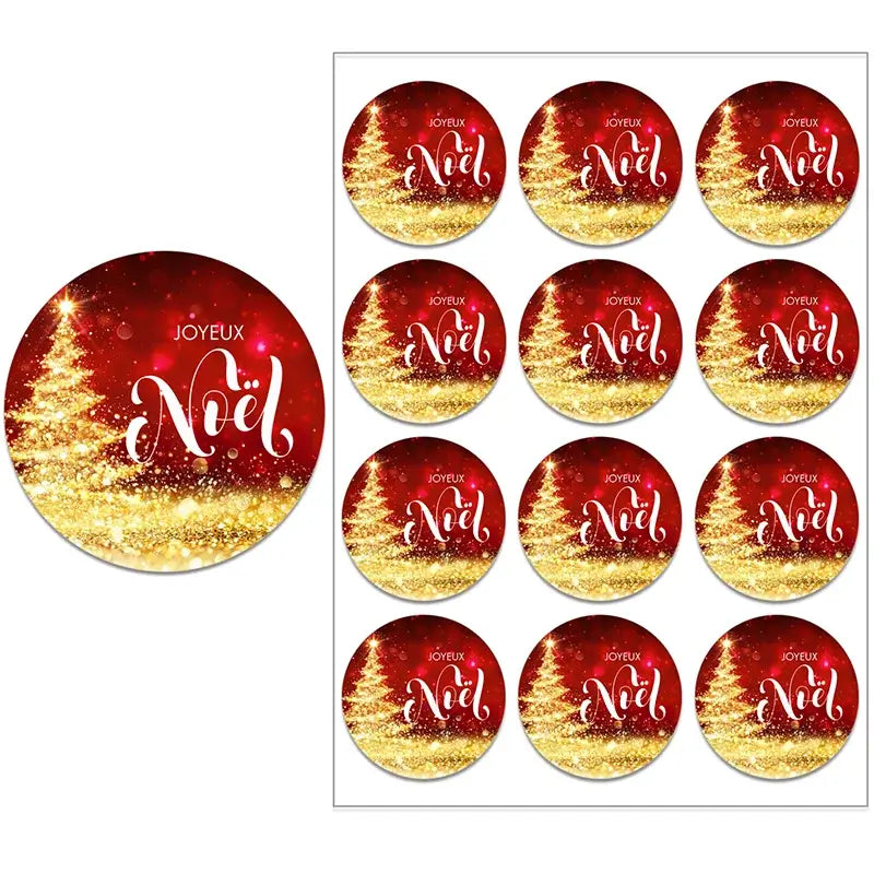 Joyeux Noël Christmas Stickers