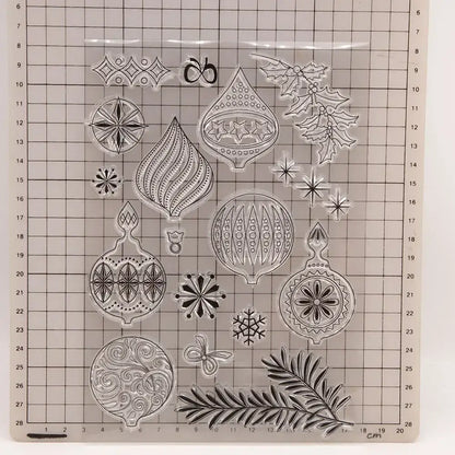 Christmas Clear Stamps Set