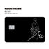New Cool Anime Dragon Ball Naruto Credit Debit Metro Card Sticker Skin Film Front Side Small Chip Large Chip - Kaiju Mafia