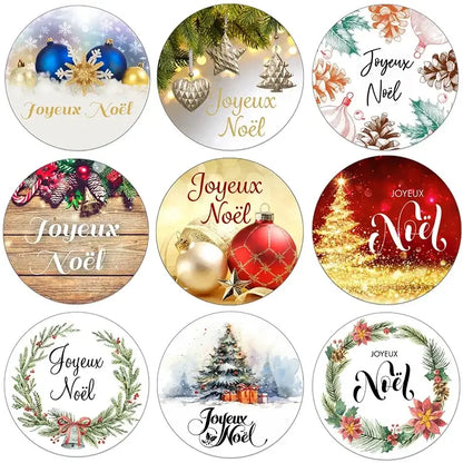 Joyeux Noël Christmas Stickers