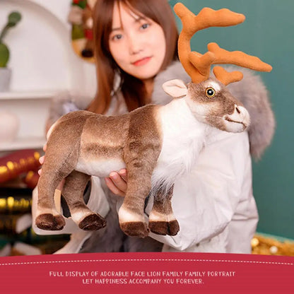 Cute Christmas Reindeer Plush