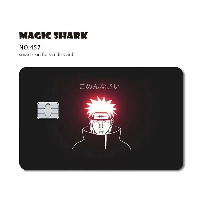 New Cool Anime Dragon Ball Naruto Credit Debit Metro Card Sticker Skin Film Front Side Small Chip Large Chip - Kaiju Mafia