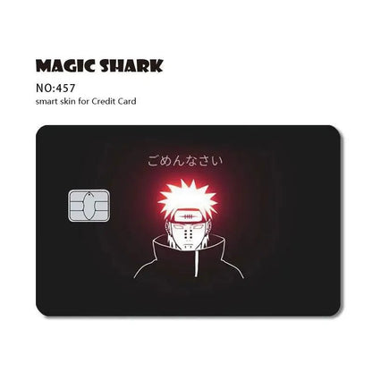 New Cool Anime Dragon Ball Naruto Credit Debit Metro Card Sticker Skin Film Front Side Small Chip Large Chip - Kaiju Mafia