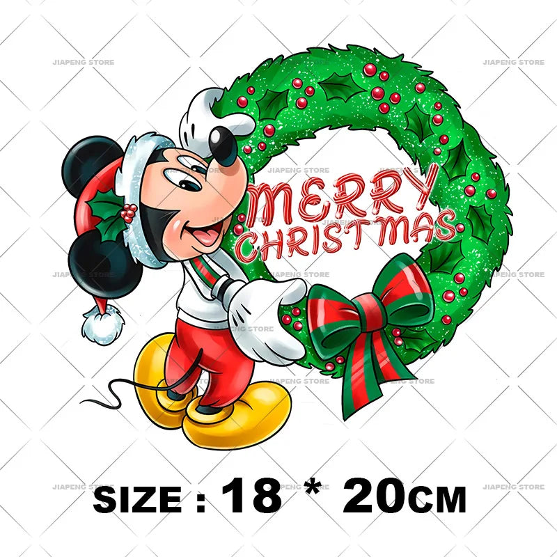 Minnie Mouse Christmas Stickers