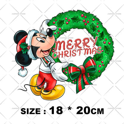 Minnie Mouse Christmas Stickers