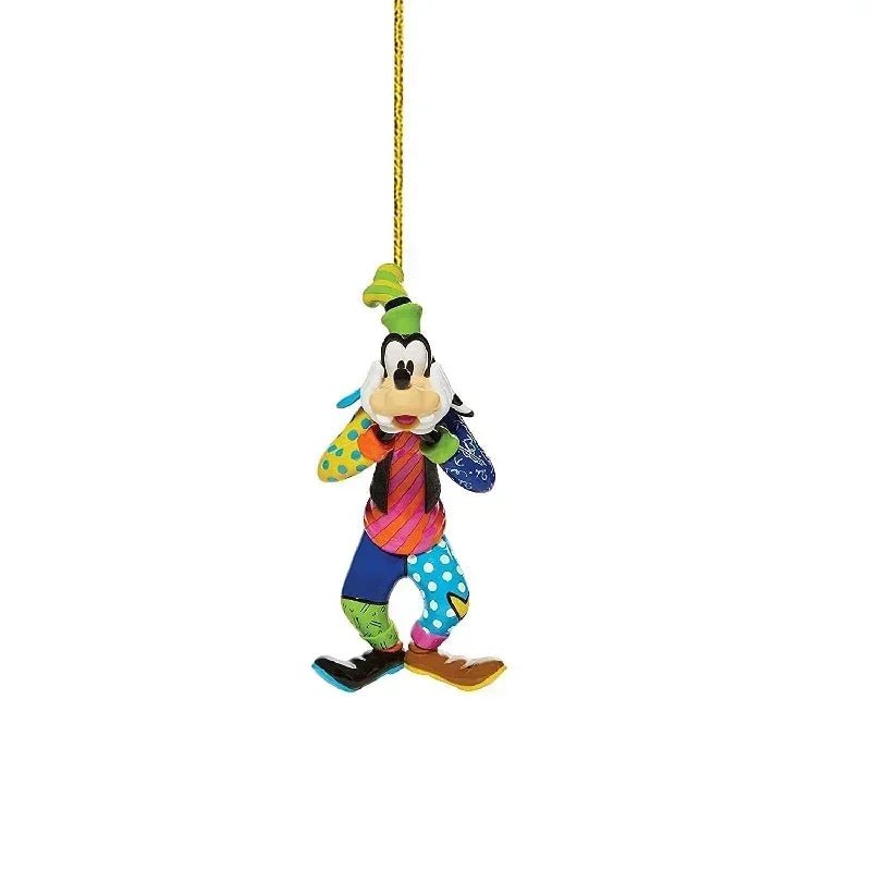 Disney Cartoon 2D PVC Decoration Stitch Mickey Mouse Children Backpack Pendant Cartoon Car Ornaments Christmas Hanging Ornaments - Kaiju Mafia