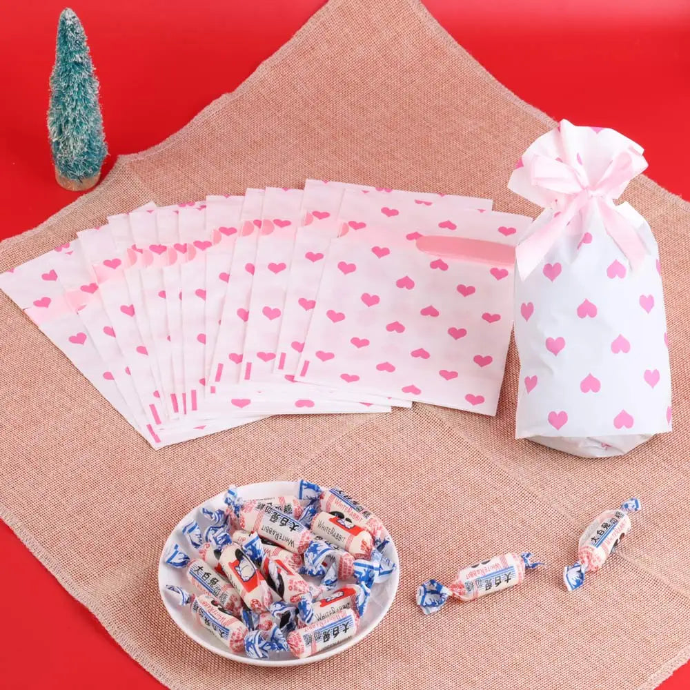 Heart Point Candy Packaging Bags