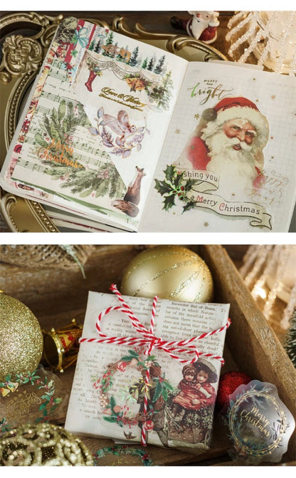 Christmas Bronzing Craft Stickers - Kaiju Mafia