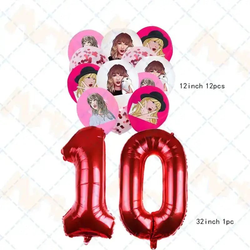 Taylor Birthday Party Supplies - Kaiju Mafia