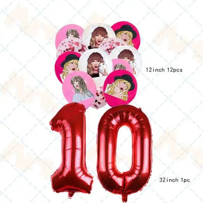 Taylor Birthday Party Supplies - Kaiju Mafia