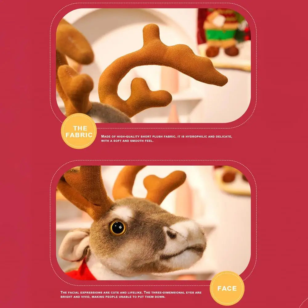 Cute Christmas Reindeer Plush