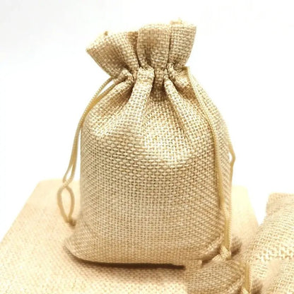 Burlap Drawstring Gift Bags - Kaiju Mafia