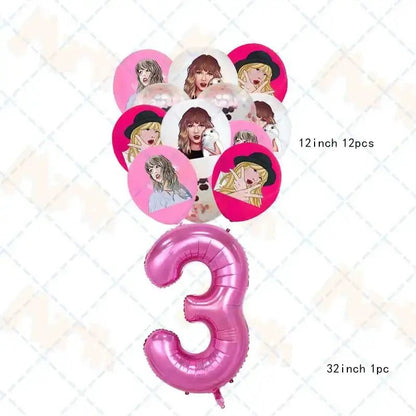 Taylor Birthday Party Supplies - Kaiju Mafia