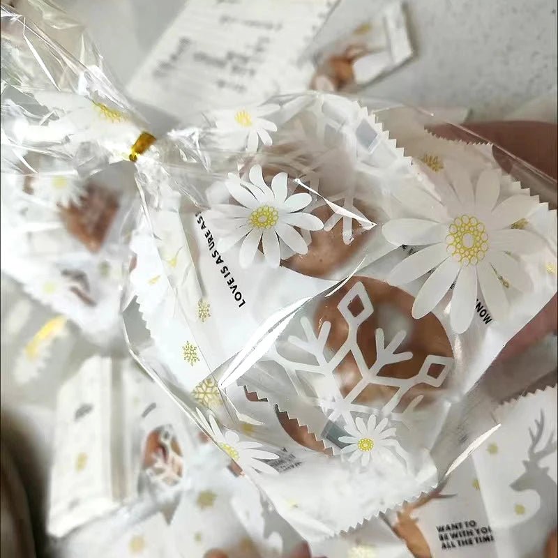 Clear Daisy Candy Bags - Kaiju Mafia