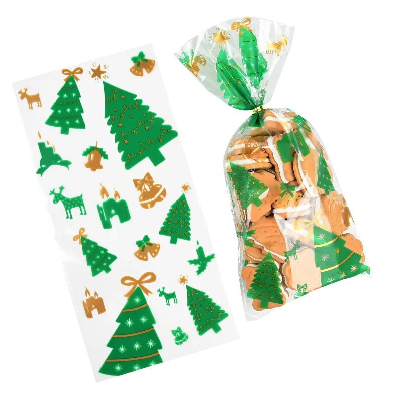 Transparent Christmas Gift Bags - Kaiju Mafia