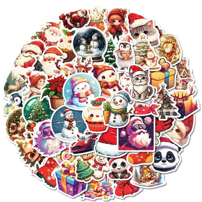 Aesthetic Christmas PVC Stickers