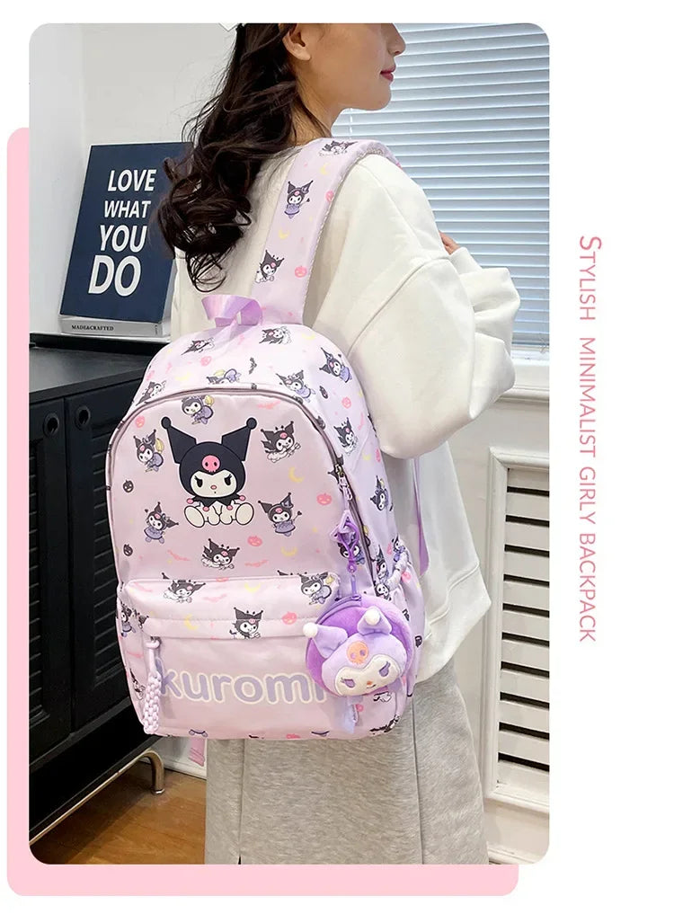 Sanrio Kuromi Hello Kitty Backpack