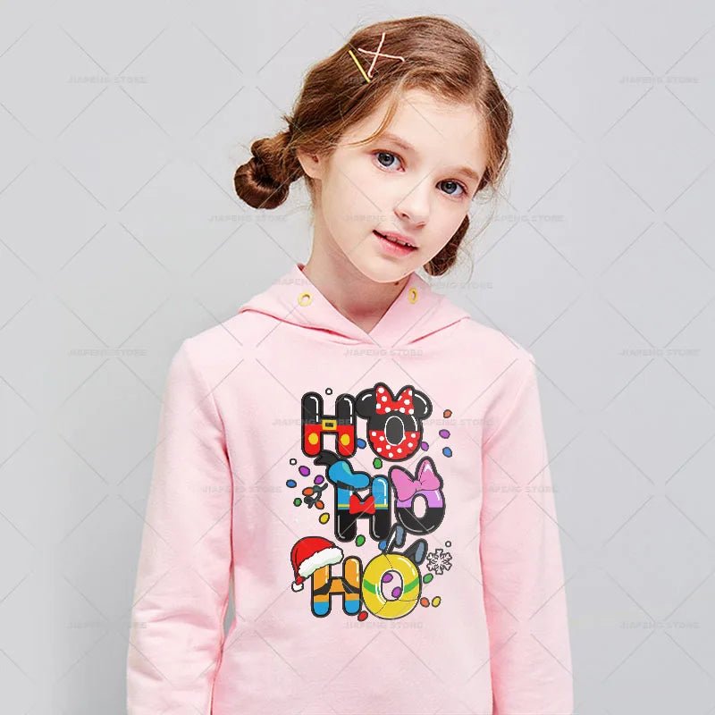 Minnie Mouse Christmas Heat Transfer Vinyl Stickers for Kids Clothes Disney Mickey Decor Print Luxury Iron on Patches on Bag DIY - Kaiju Mafia