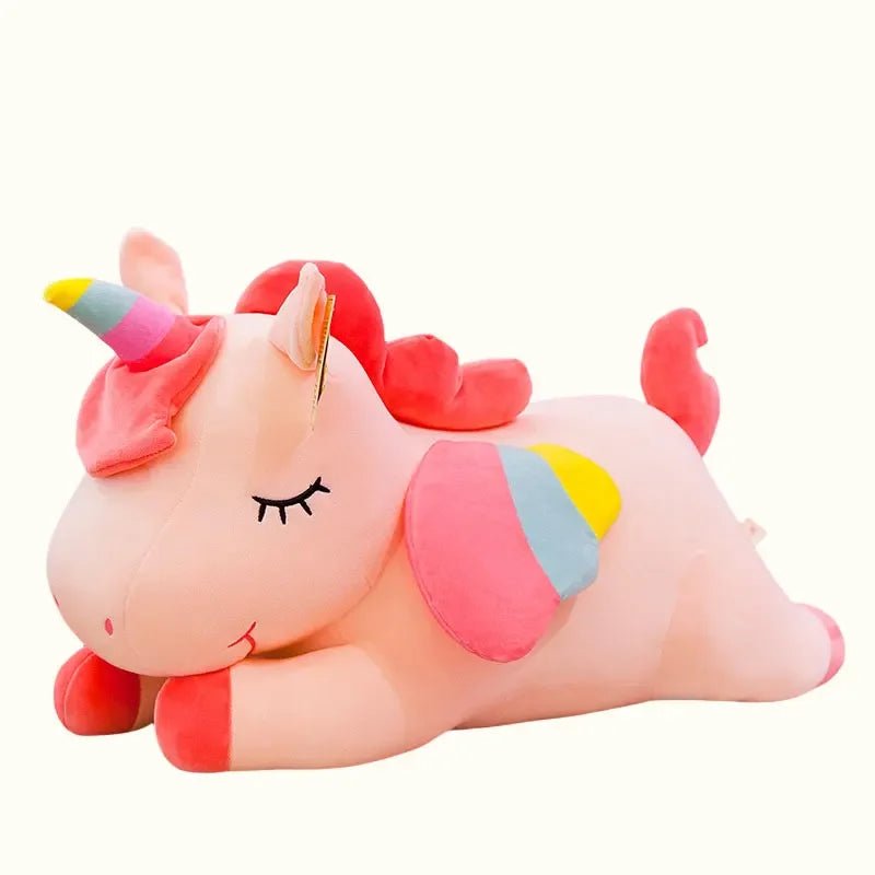 30cm Cute Cartoon Lala Fanfan Duck Down Toy Soft Colored Horse FillingDollPillowDecorationChristmasGift forGirlfriendKawaiiPlush - Kaiju Mafia