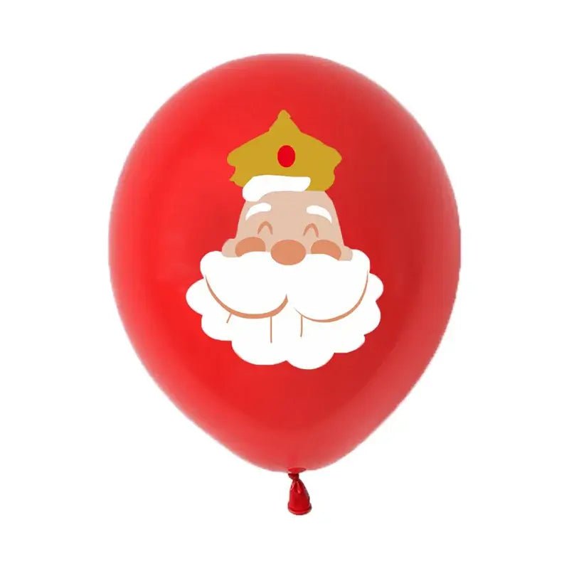 Round Clear Merry Christmas - Kaiju Mafia