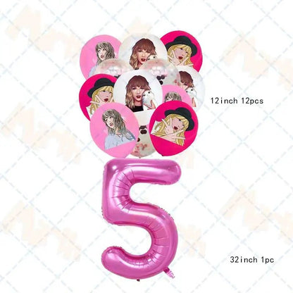 Taylor Swift Birthday Supplies - Kaiju Mafia