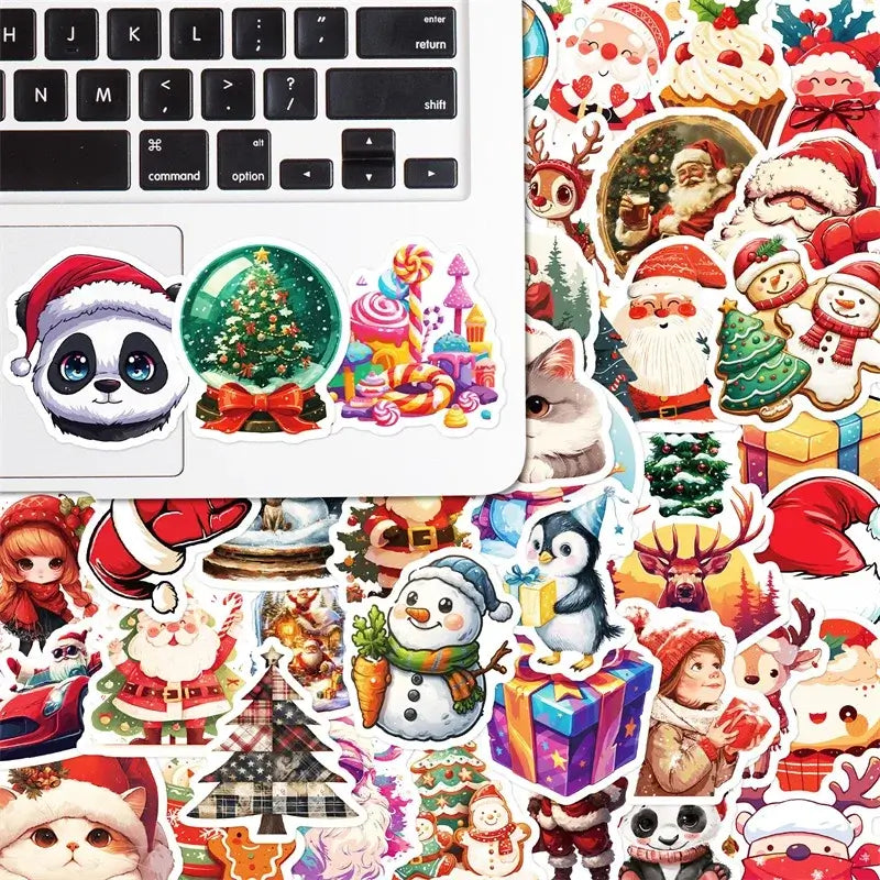 Aesthetic Christmas PVC Stickers