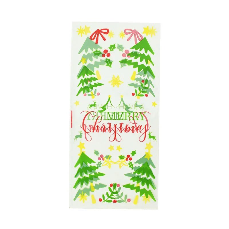 Transparent Christmas Gift Bags - Kaiju Mafia